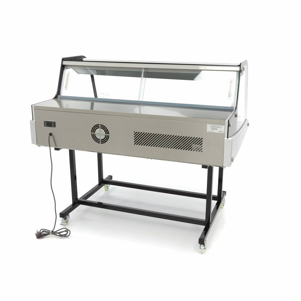 Koelvitrine - 255 L - 125 cm - met Onderstel