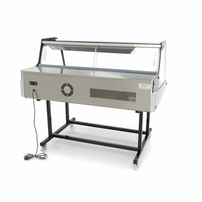 Koelvitrine - 255 L - 125 cm - met Onderstel