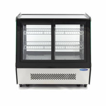 Gebaksvitrine - 125 L - 71 cm - Schuifdeuren Voor en Achter