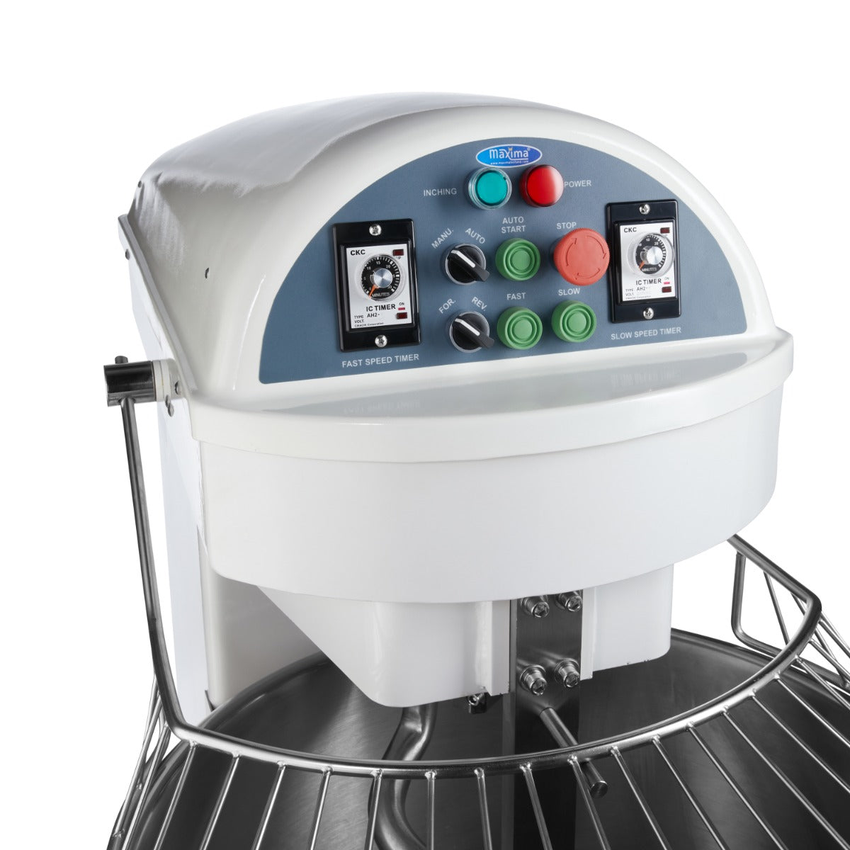 Spiraalkneder - 100 L - 64 Kg Deeg - 2 Snelheden - 400V