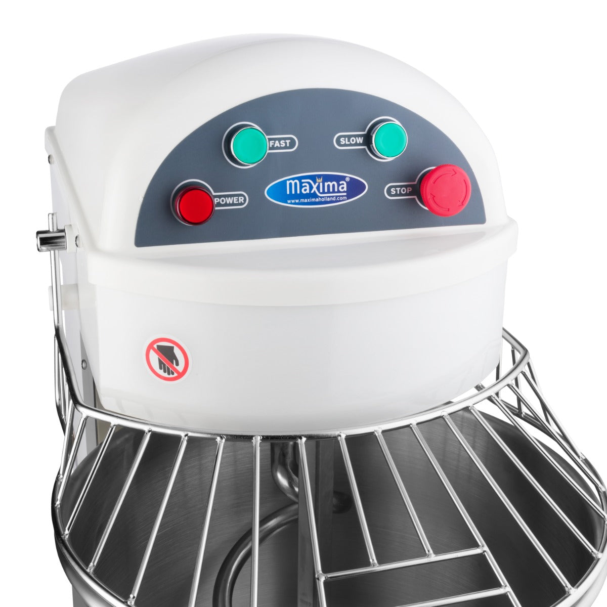 Spiraalkneder - 20 L - 13 Kg Deeg - 2 Snelheden
