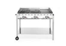 Green fire met 3 branders, HENDI, Profi Line, 17,4kW, 1078x612x(H)825mm