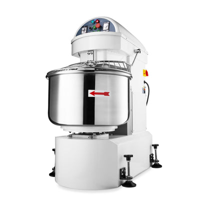 Spiraalkneder - 200 L - 120 Kg Deeg - 2 Snelheden - 400V