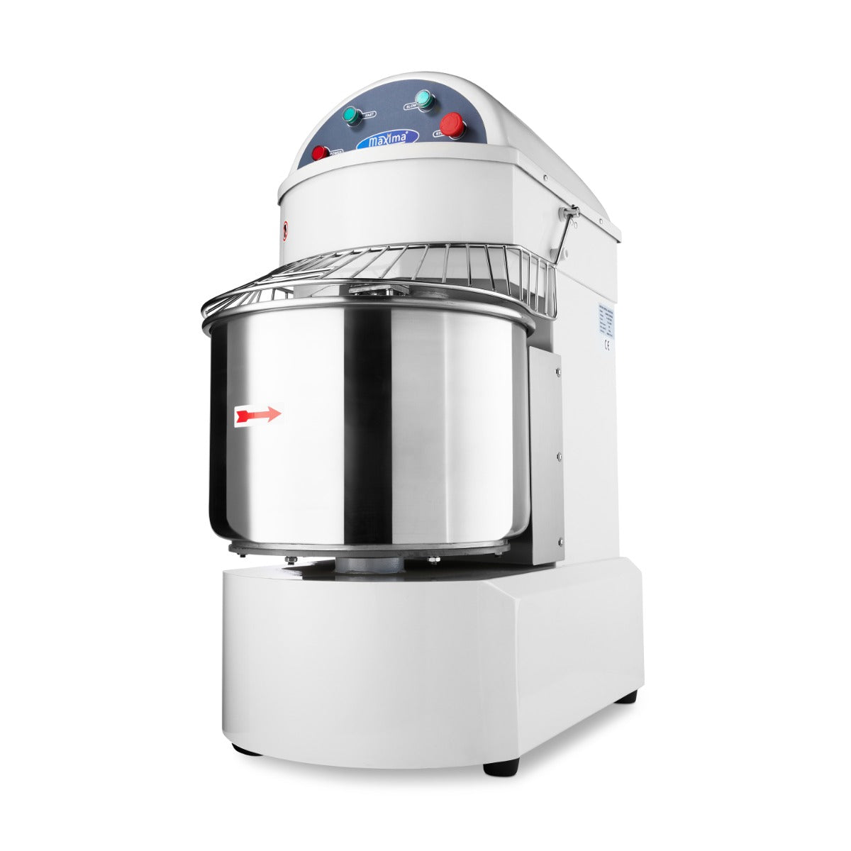 Spiraalkneder - 60 L - 38 Kg Deeg - 2 Snelheden - 400V