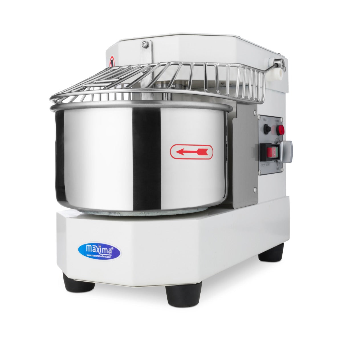 Spiraalkneder - 8 L - 4,5 Kg Deeg - Wit