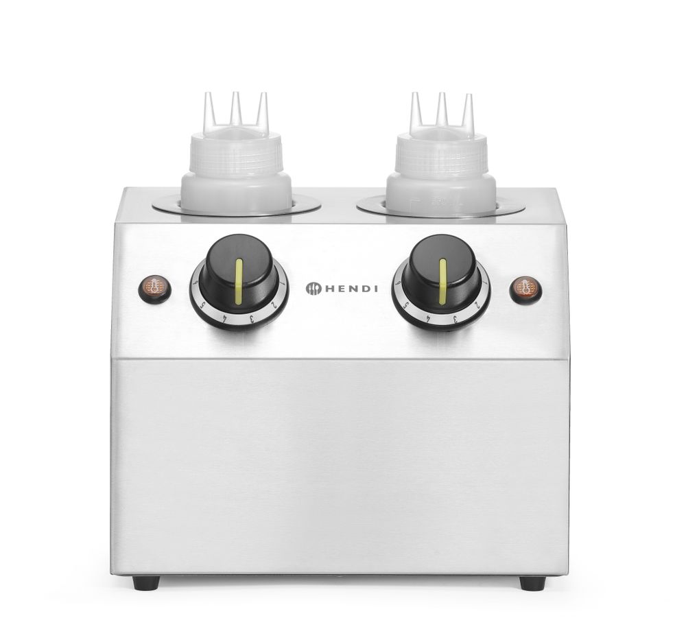 Sauswarmer, HENDI, Dubbel - 2x0,65L, 220-240V/400W, 270x223x(H)282mm