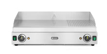 Bakplaat 1/3 geribbeld, HENDI, Profi Line, 230V/3500W, 697x474x(H)241mm