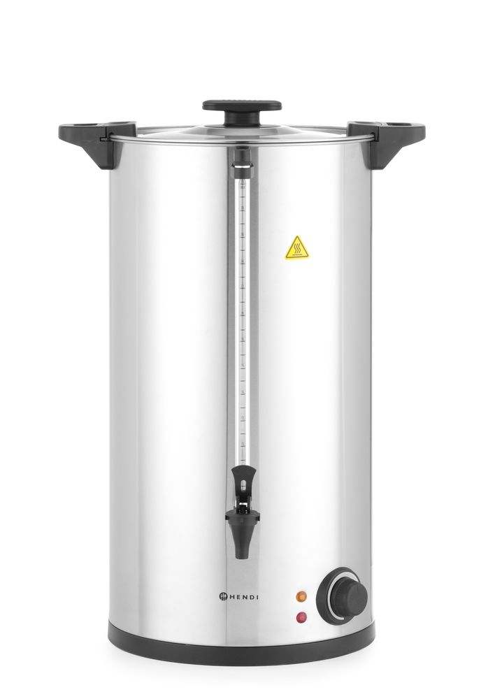 Warme dranken ketel enkelwandig, HENDI, ≈ 200 kopjes in 65 min., 30L, 230V/2500W, 415x382x(H)620mm