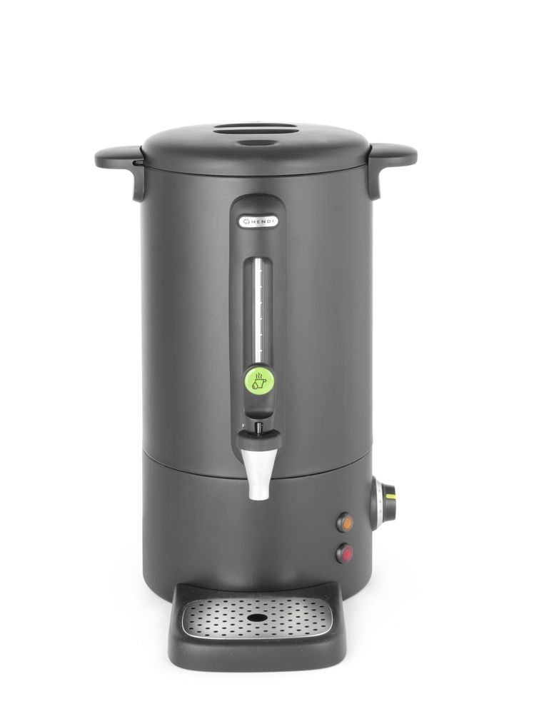 Warmedranken ketel UNIQ, HENDI, designed by Robert Bronwasser, 9L, Zwart, 230V/950W, 307x330x(H)450mm