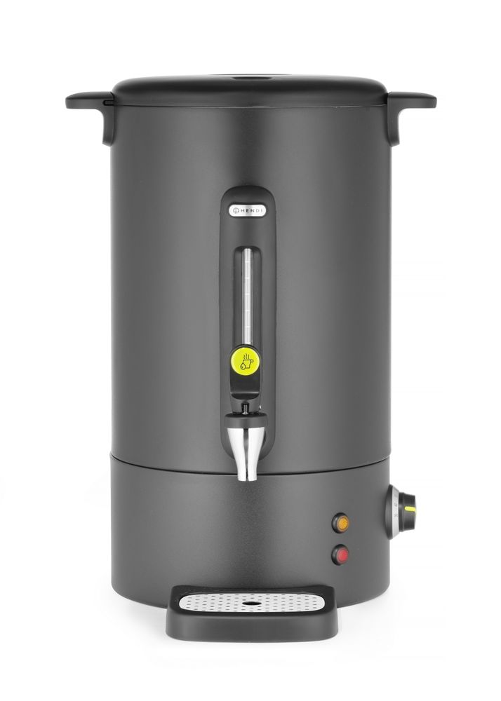 Warmedranken ketel UNIQ, HENDI, designed by Robert Bronwasser, 16L, Zwart, 230V/1650W, 357x380x(H)502mm