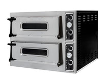 Pizza oven BASIC 44, HENDI, 2 kamers, 400V/9400W, 975x925x(H)745mm