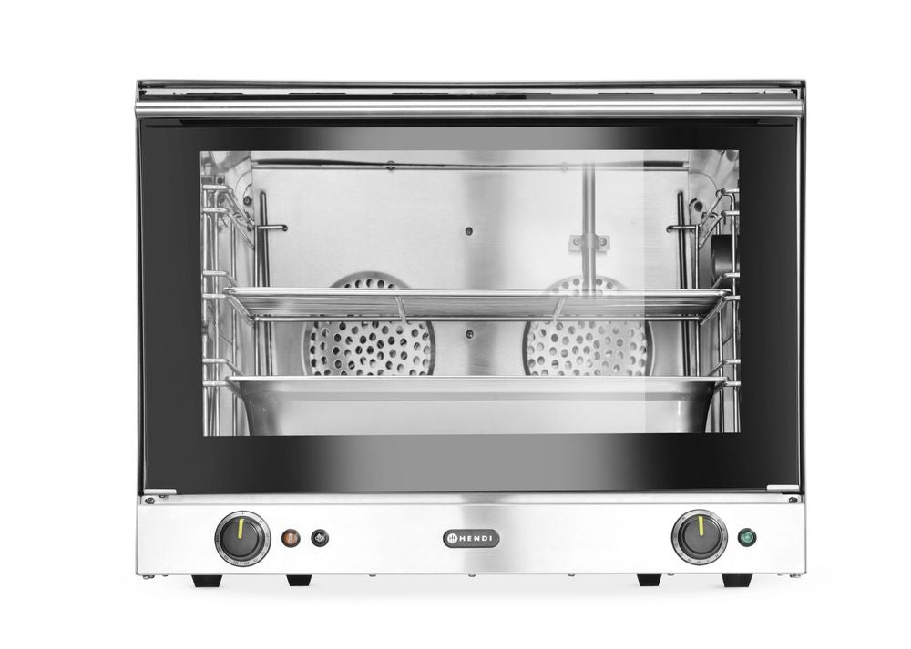 Heteluchtoven met vochtinjectie H100S, HENDI, GN 1/1, 230V/3500W, 699x608x(H)550mm