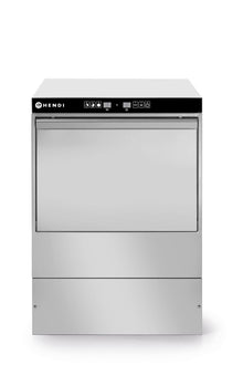 Vaatwasser 40x40 - elektronische bediening, HENDI, Kitchen Line, 230V/2800W, 470x510x(H)710mm