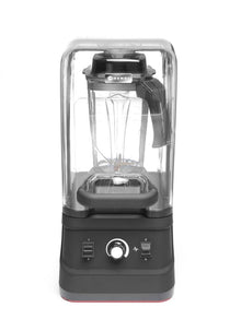 Bar blender met geluiddempende kap, HENDI, 2,5L, Zwart, 230V/1680W, 250x300x(H)540mm