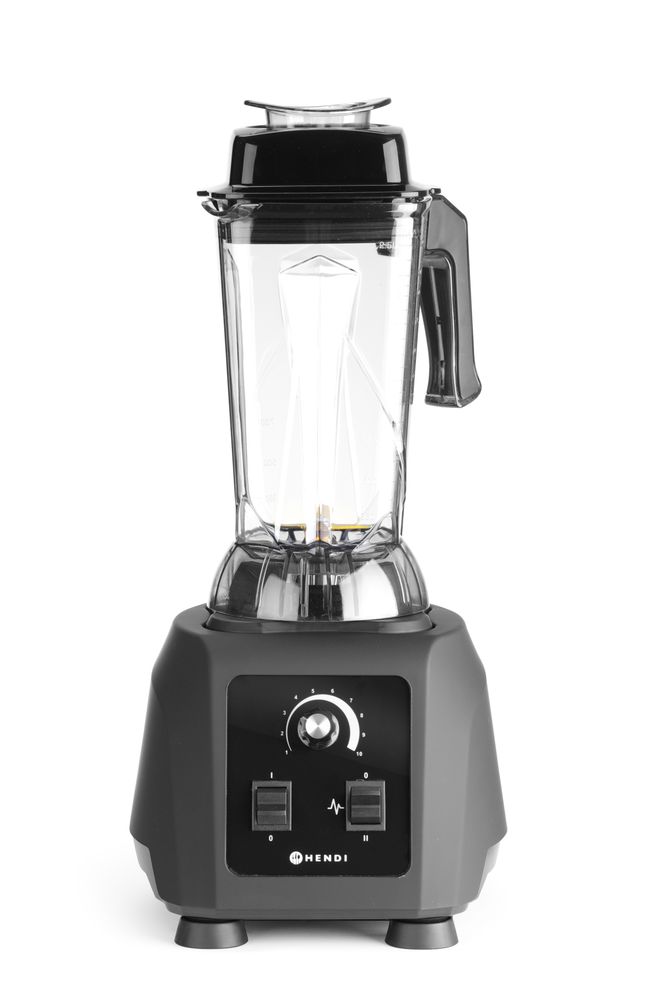 Bar blender, HENDI, 2,5L, Zwart, 230V/1680W, 320x250x(H)532mm