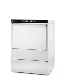 Vaatwasser 50x50 - elektronische bediening, HENDI, Kitchen Line, 400V/6600W, 570x600x(H)830mm