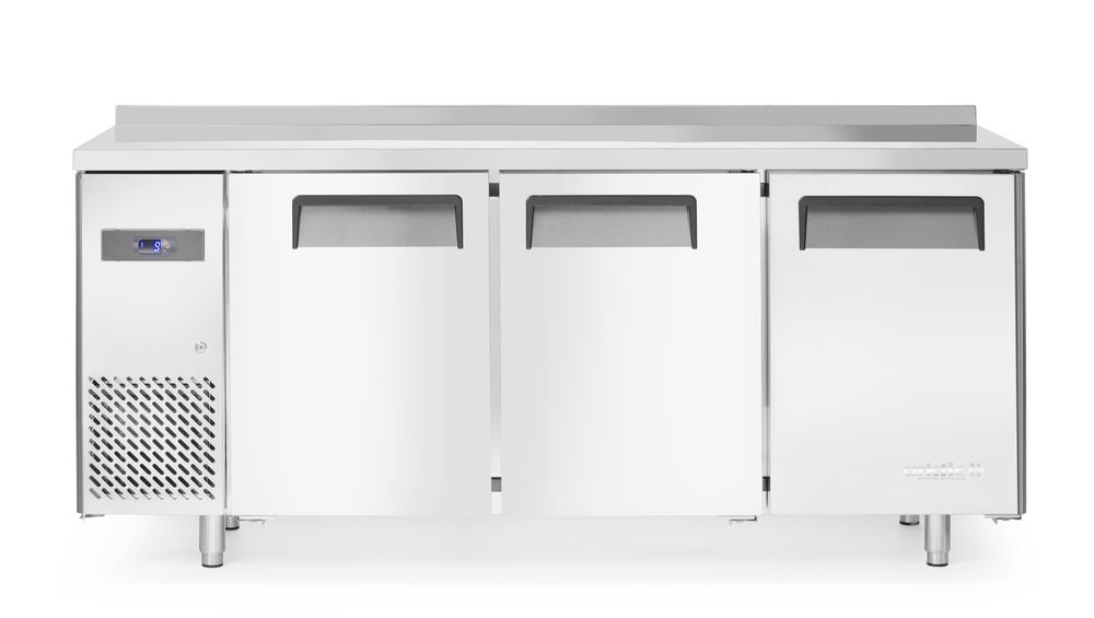 Vrieswerkbank met 3 deuren Kitchen Line 390L, Arktic, Kitchen Line, 291L, 230V/550W, 600x1800x(H)840mm