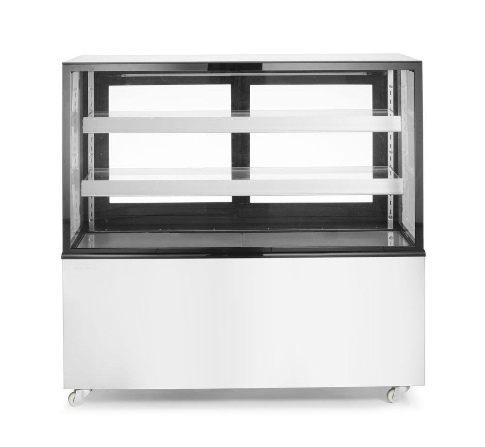Koelvitrine met 2 schappen, Arktic, 230V/490W, 677x1224x(H)1230mm