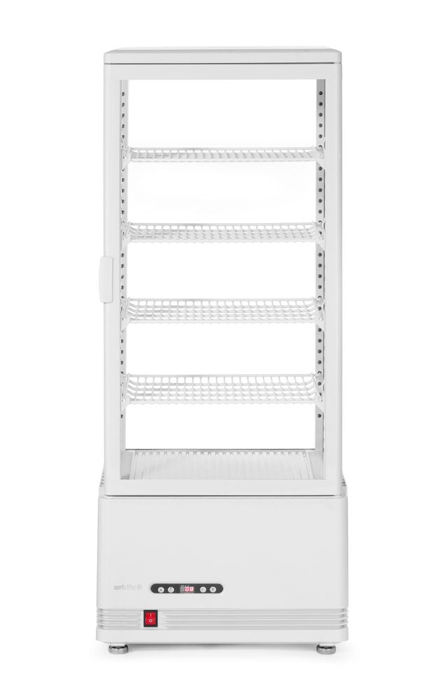 Koelvitrinekast 98L, Arktic, wit, 230V/210W, 397x444x(H)1100mm