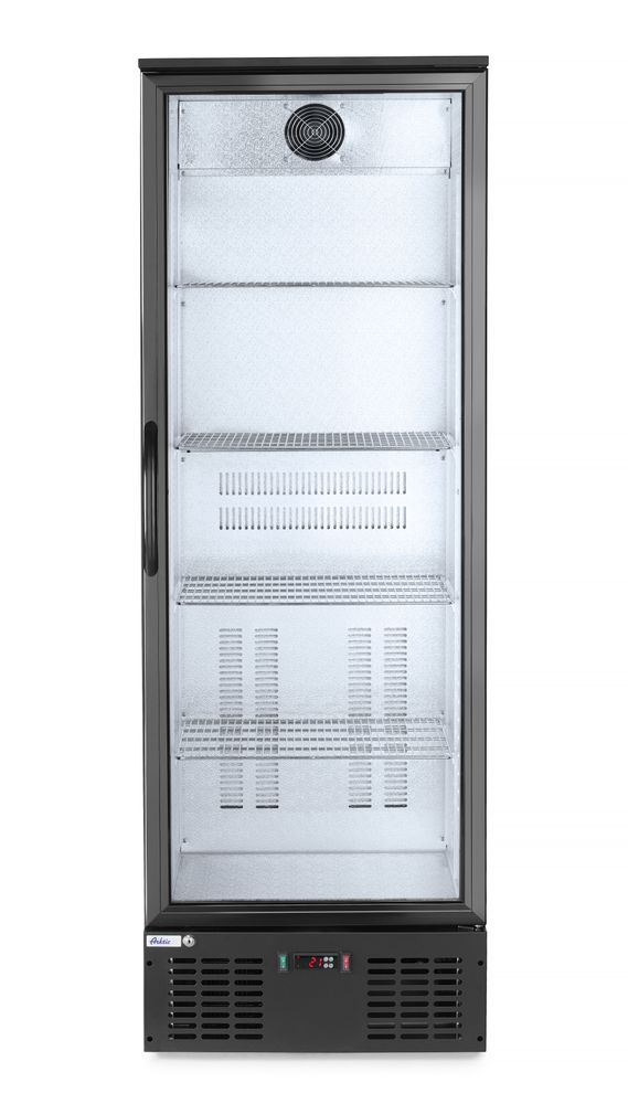 Backbar koelkast met enkele deur, Arktic, 300L, Zwart, 230V/195W, 528x600x(H)1820mm