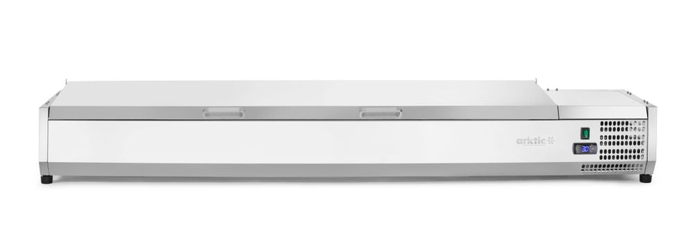 Opzetkoelvitrine GN 1/3, Arktic, 7x GN 1/3, GN 1/3, 42L, 230V/180W, 420x1605x(H)630mm