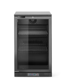 Backbar koelkast met enkele deur, Arktic, 86L, Zwart, 230V/120W, 500x530x(H)870mm
