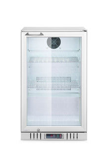 Backbar koelkast met enkele deur, Arktic, 75L, Zilver, 230V/175W, 500x530x(H)870mm