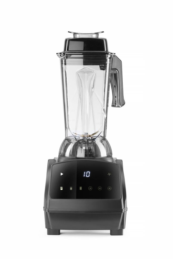 Bar blender digitaal, HENDI, 2,5L, Zwart, 230V/1680W, 220x240x(H)535mm
