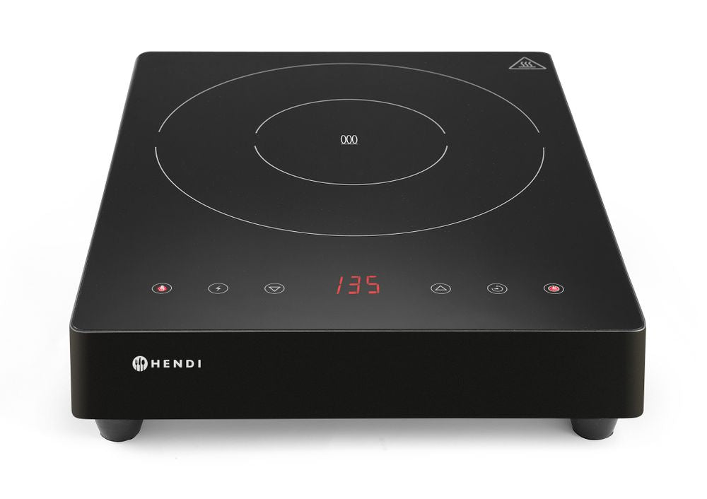 Inductiekookplaat 3500W, HENDI, Kitchen Line, 230V/3500W, 339x444x(H)80mm
