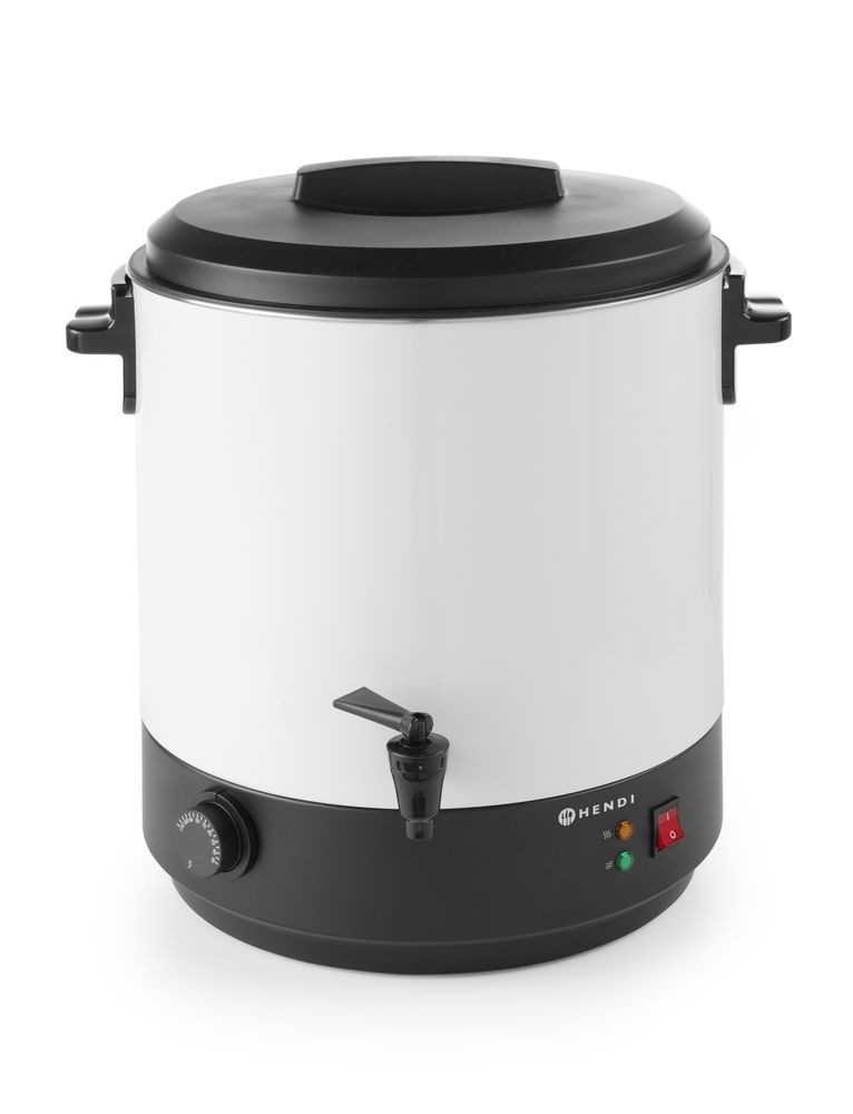 Warme dranken ketel, HENDI, 25L, Wit, 230V/2500W, 473x448x(H)487mm