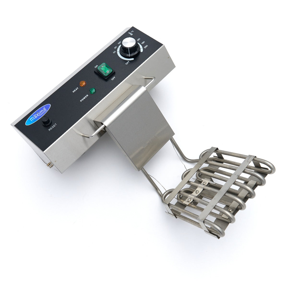Frituurpan - 16 L - 1 Mand - met Tapkraan en Opbergruimte - 230V