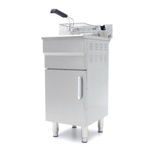 Frituurpan - 16 L - 1 Mand - met Tapkraan en Opbergruimte - 230V
