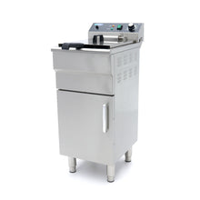 Frituurpan - 16 L - 1 Mand - met Tapkraan en Opbergruimte - 230V