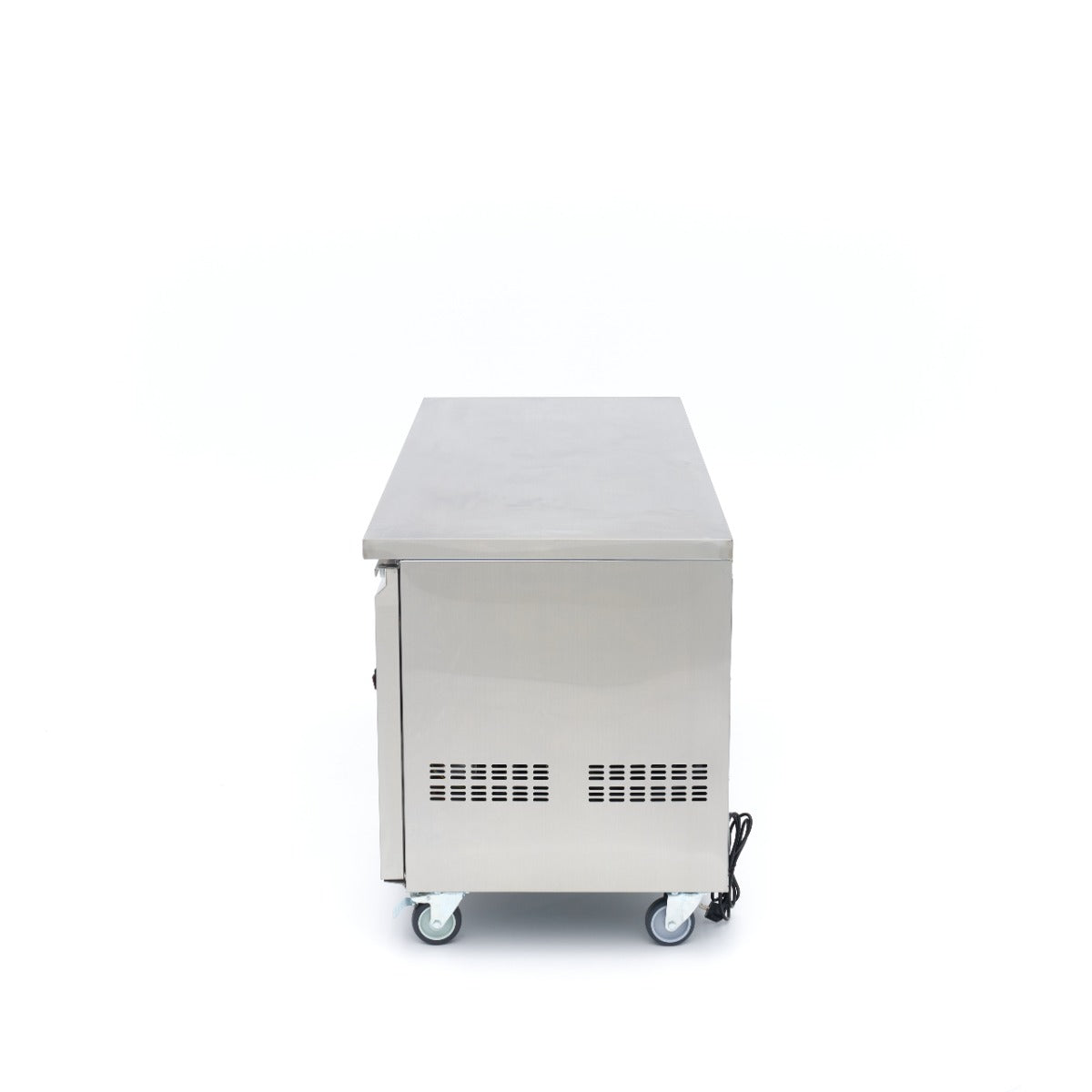 Koelwerkbank - 180 cm - 3 Glazen Deuren