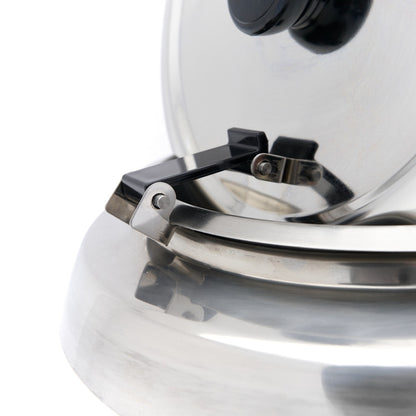 Soepketel - 10 L - Uitneembare binnenpan - Rvs - met Lepeluitsparing