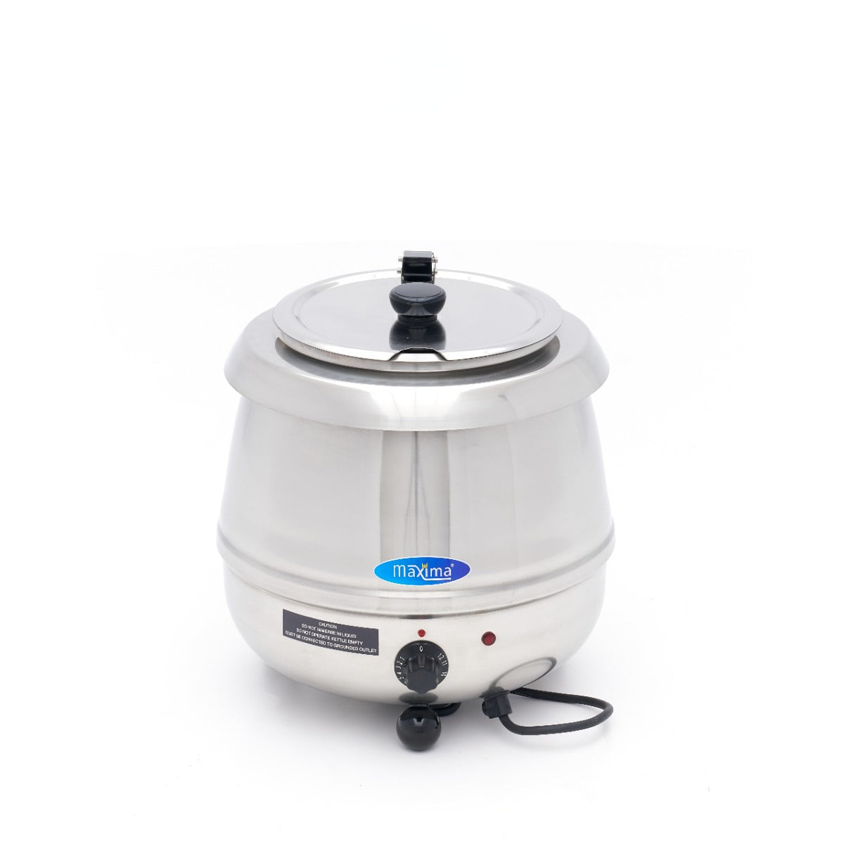 Soepketel - 10 L - Uitneembare binnenpan - Rvs - met Lepeluitsparing