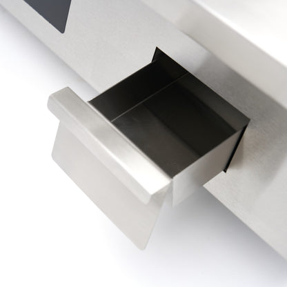 Inductie Grillplaat 700 - Glad en Gegroefd - 5000W - Dubbel