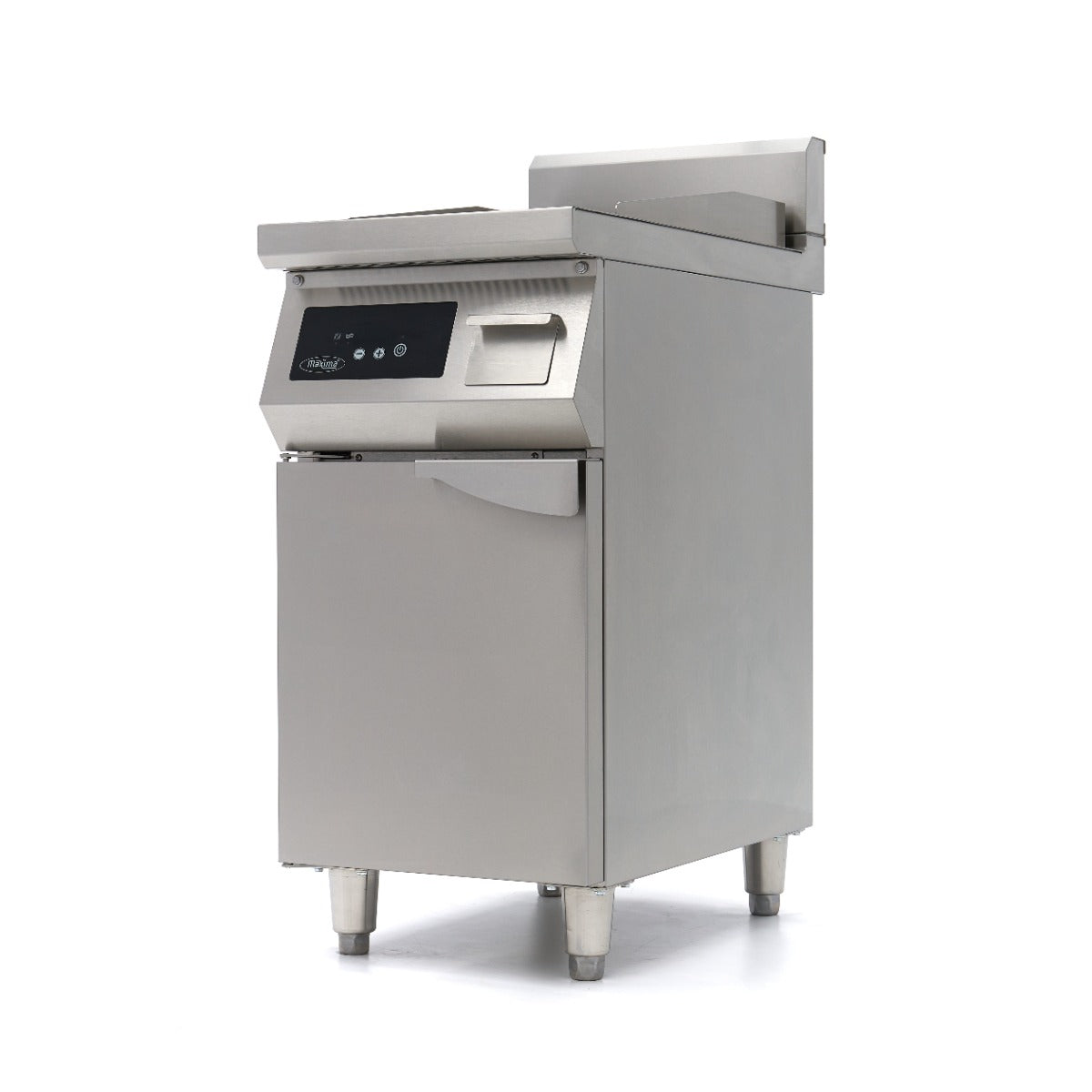 Inductie Grillplaat 700 - Glad - 5000W - Enkel - met Onderstel