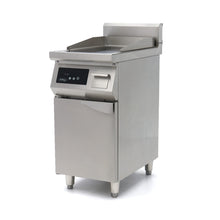 Inductie Grillplaat 700 - Glad - 5000W - Enkel - met Onderstel