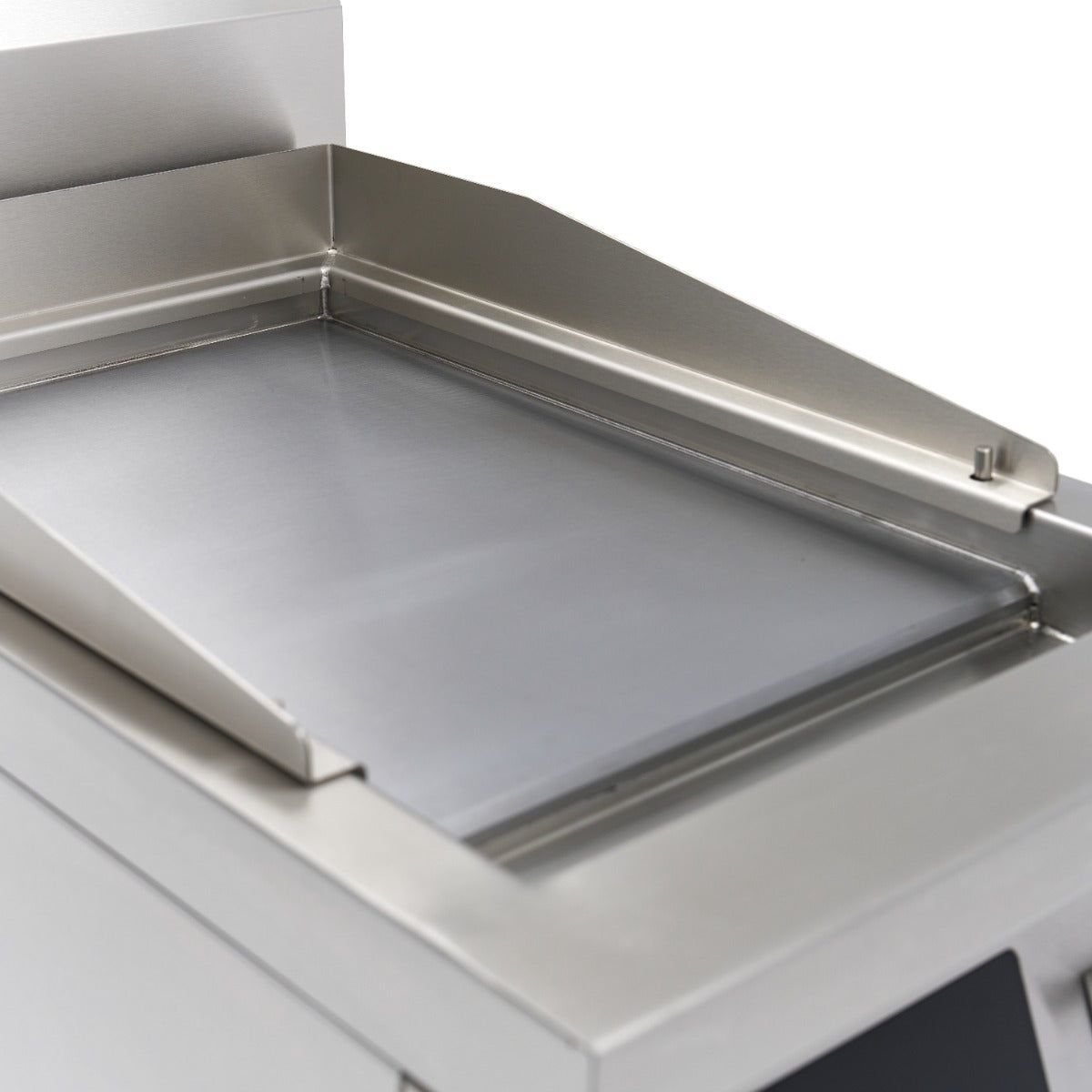Inductie Grillplaat 700 - Glad - 5000W - Enkel - met Onderstel