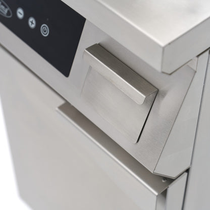Inductie Grillplaat 700 - Glad - 5000W - Enkel - met Onderstel