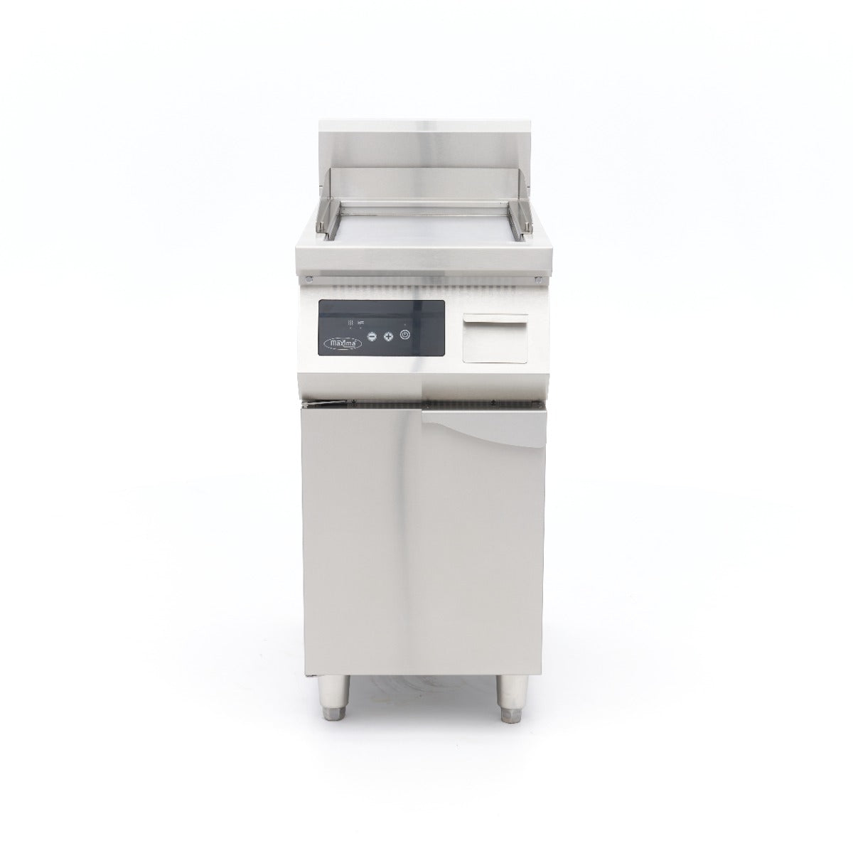 Inductie Grillplaat 700 - Glad - 5000W - Enkel - met Onderstel