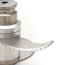 Keukenmachine / Cutter 20L - Messenblok - Gekarteld