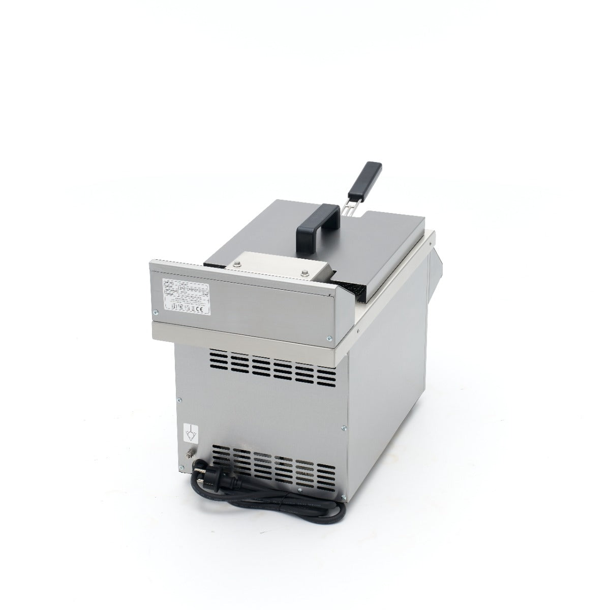 Frituurpan - 8 L - 1 Mand - Inductie - Liftsysteem - met Tapkraan