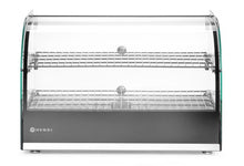 Opzet warmhoudvitrine tweelaags, HENDI, twee niveaus, Zwart, 230V/800W, 554x376x(H)376mm