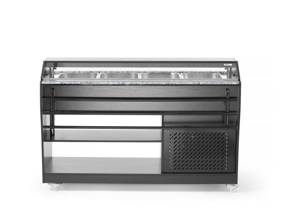 Saladebuffet display, Arktic, GN 1/1, 1490L, 230V/170W, 765x1490x(H)1370mm