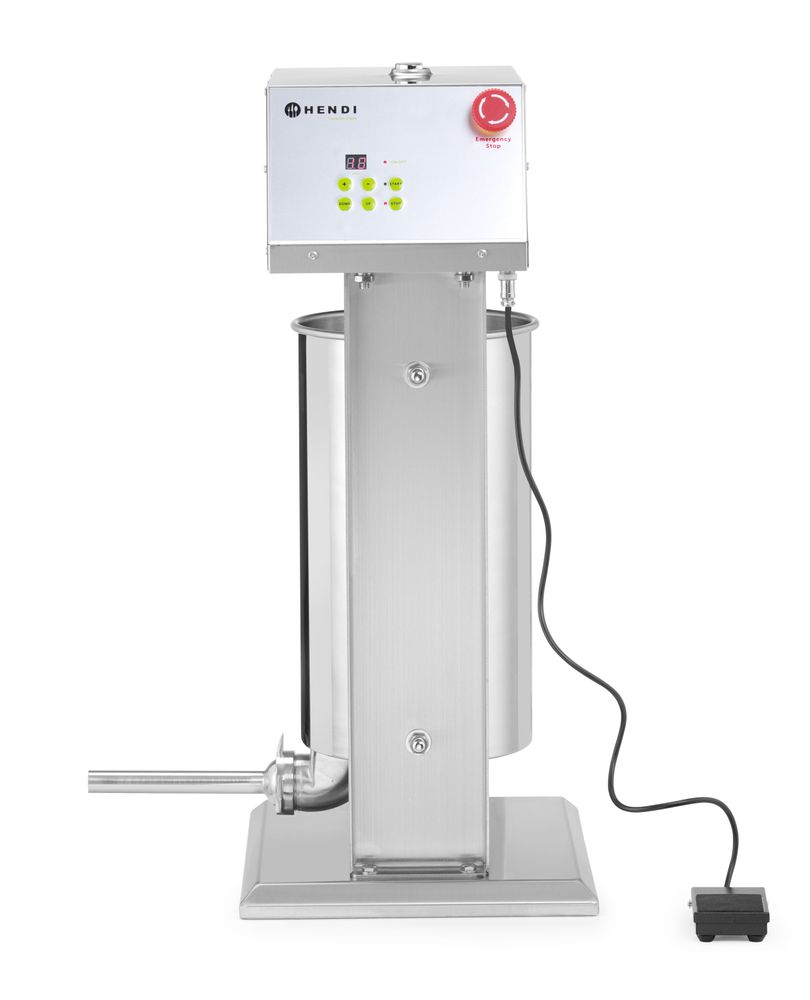 Worstvulmachine, elektrisch, HENDI, 15L, 230V/60W, 450x350x(H)750mm