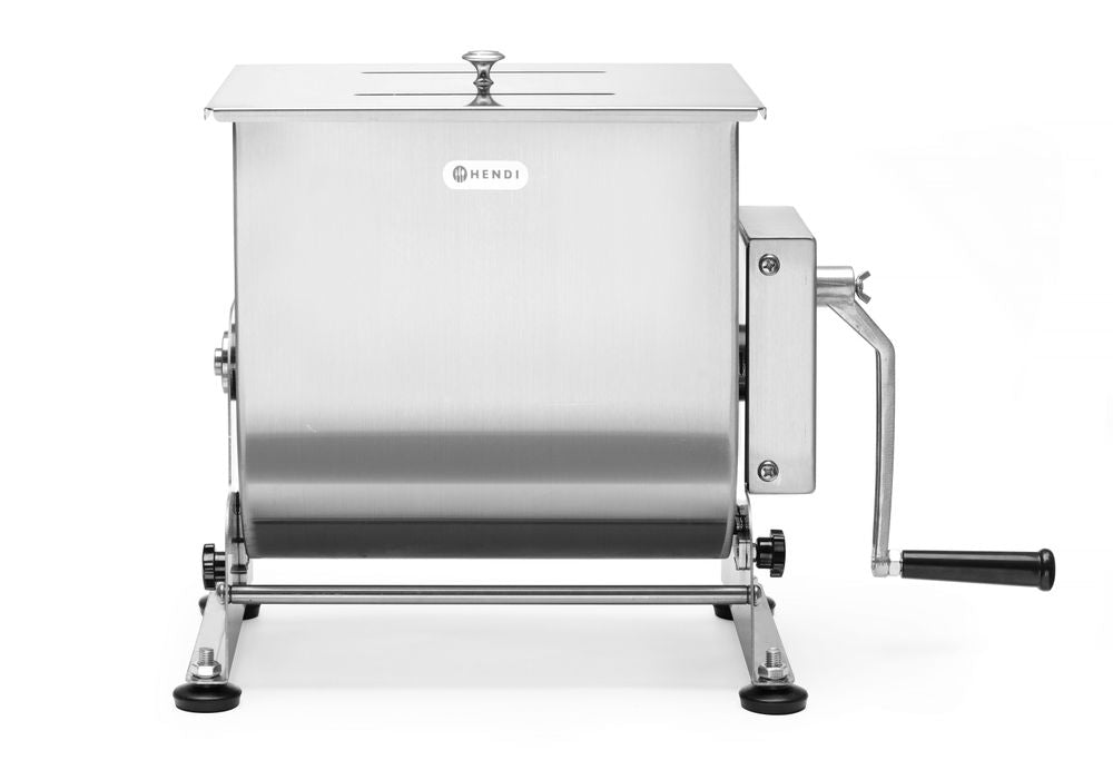 Vleesmenger met kantelbare mengtank, HENDI, 20L, 285x550x(H)385mm