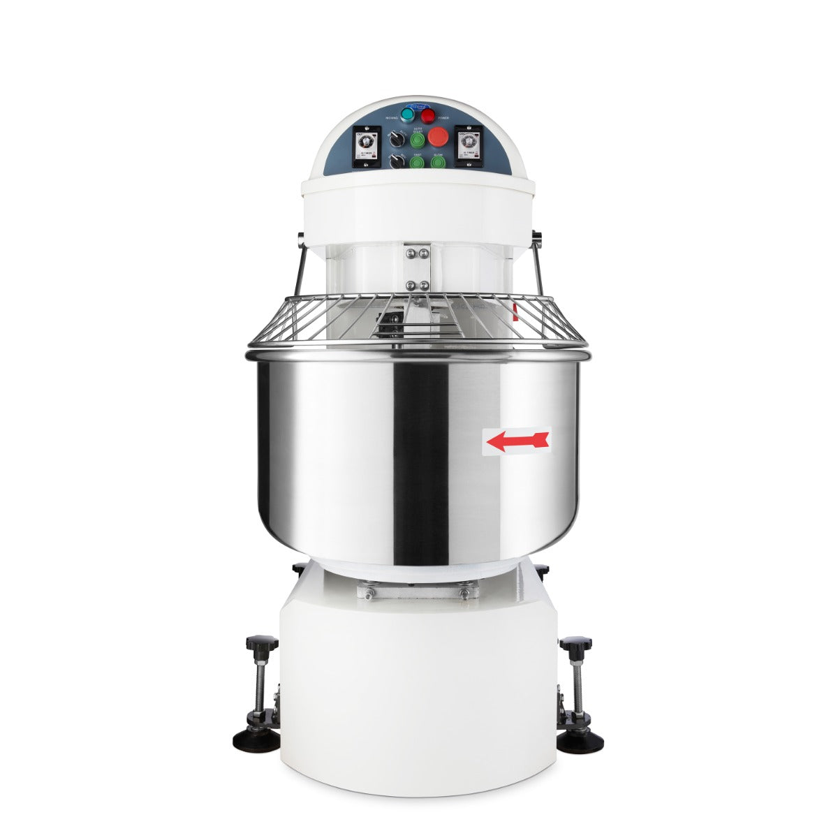 Spiraalkneder - 100 L - 64 Kg Deeg - 2 Snelheden - 400V