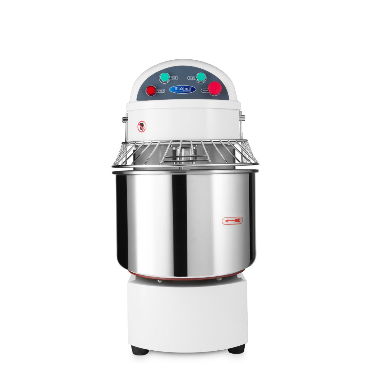 Spiraalkneder - 30 L - 19 Kg Deeg - 2 Snelheden